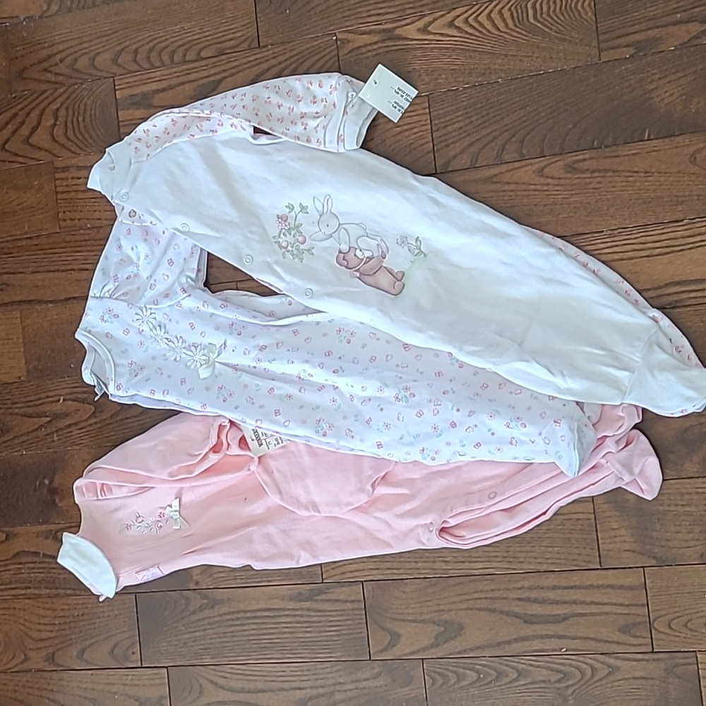 NWT Lot of 3 baby pyjama new various size